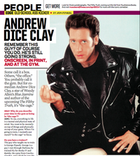 Dice in Muscle & Fitness Magazine