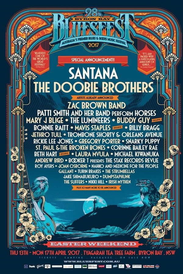 Byron Bay Bluesfest 2017