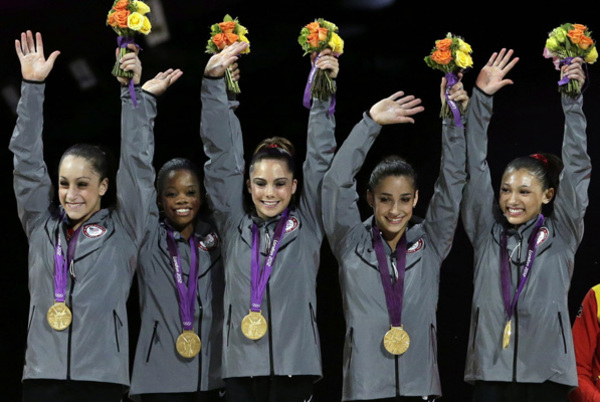 Gymnasts Gabby Douglas, Aly Raisman Return to Competition