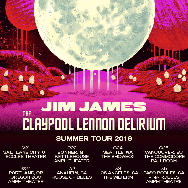 Jim James & The Claypool Lennon Delirium Announce Co-Headline Tour