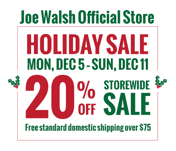 Holiday Sale + Vegas Ticket & Gold Record Giveaway