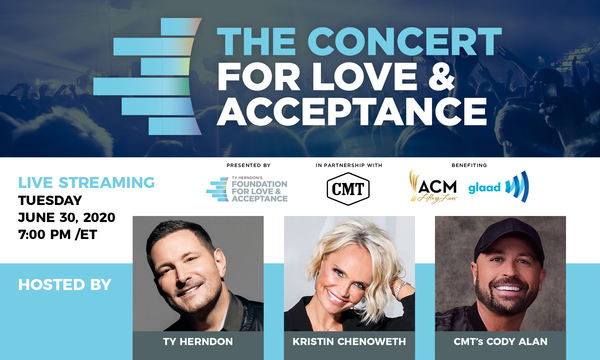 Kristin to Host CMT’s Concert For Love & Acceptance