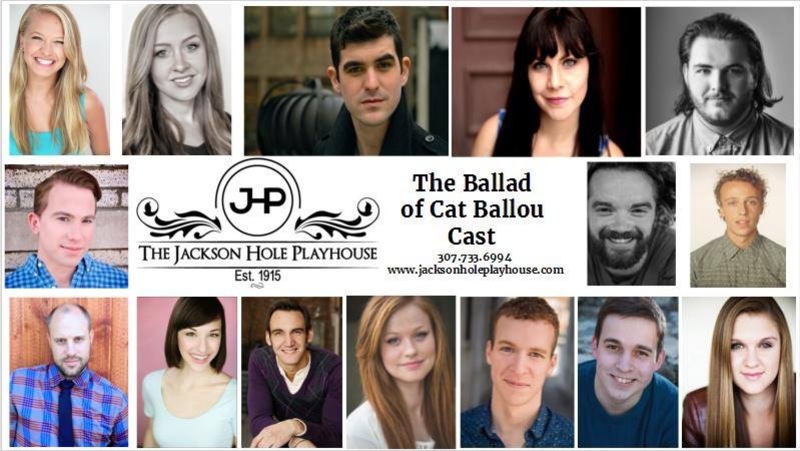 LIZZIE SIDER JOINS THE CAST OF THE BALLAD OF CAT BALLOU AT THE JACKSON HOLE PLAYHOUSE