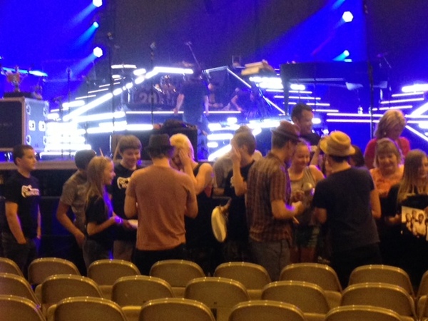 Future QC Rockers Meet Members of Matchbox 20