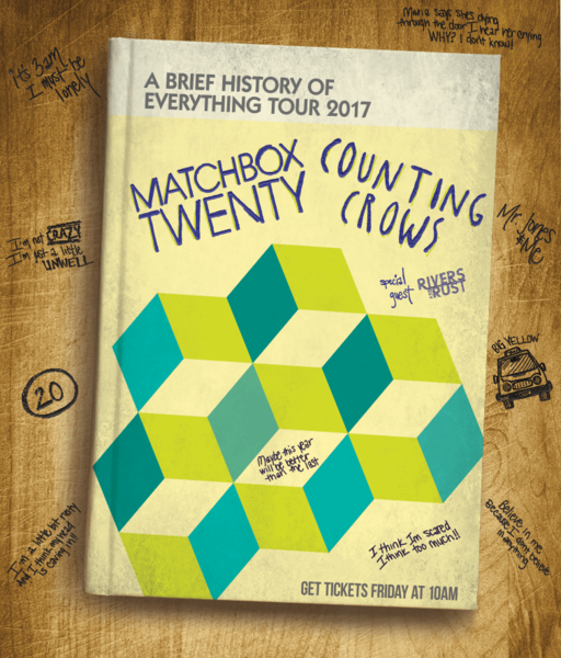 Matchbox Twenty & Counting Crows - A Brief History of Everything Tour 2017