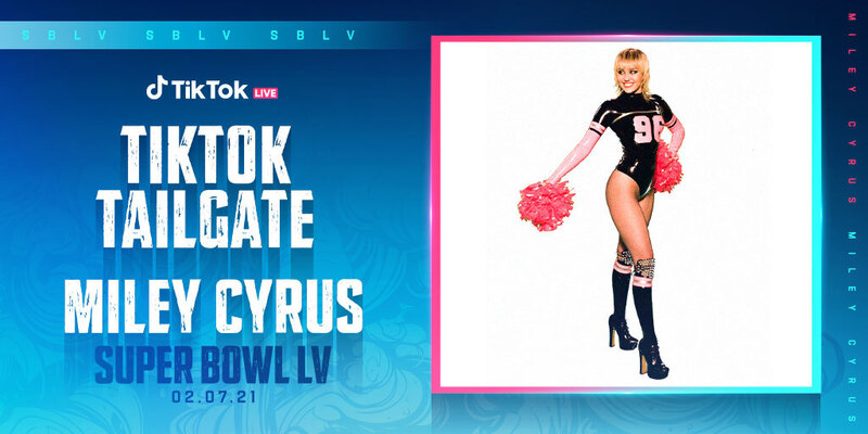 Miley To Perform at Super Bowl LV’s ‘TikTok Tailgate’