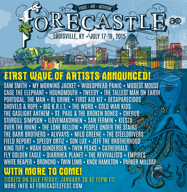 Forecastle 2015 Lineup Announce