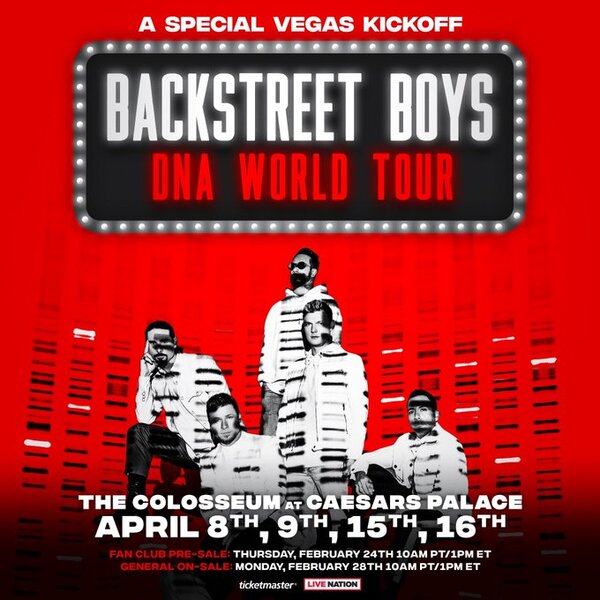 The Backstreet Boys Head Back To Vegas!