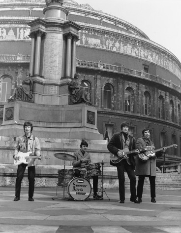 Spencer Davis Group (L to R): Steve Winwood, Pete York, Spencer Davis, Muff Winwood @ Royal Albert Hall, London, Circa 1965