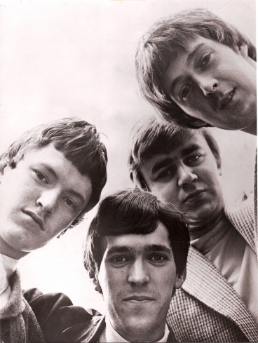 The Spencer Davis Group (L to R): Steve Winwood, Muff Winwood, Pete York, and Spencer Davis, circa 1965