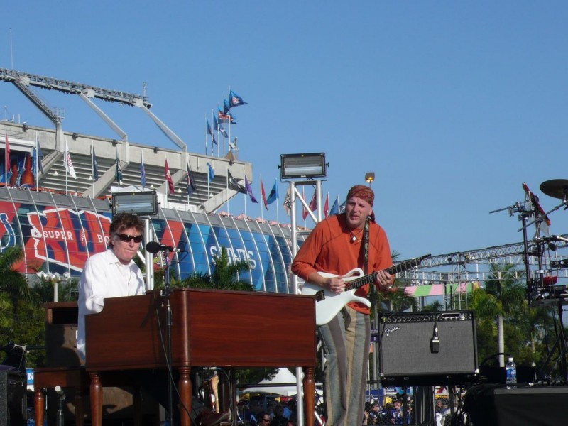 Steve Winwood and Jose Neto @ The Super Bowl 2010