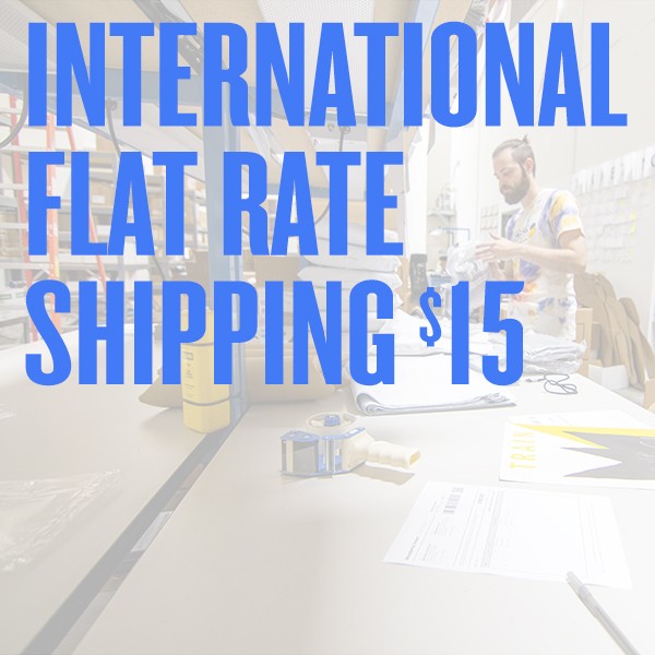 $15 Flat Rate International Shipping