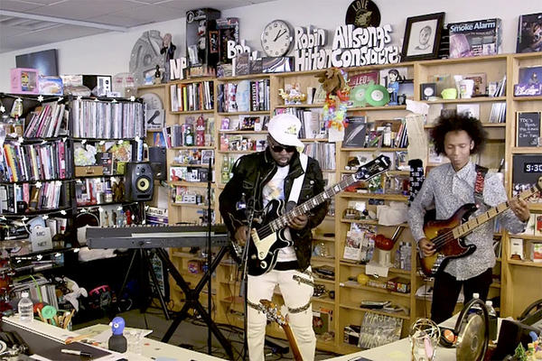 Wyclef Jean’s Tiny Desk Concert Shows His In-Your-Face Guitar Skills (Video)