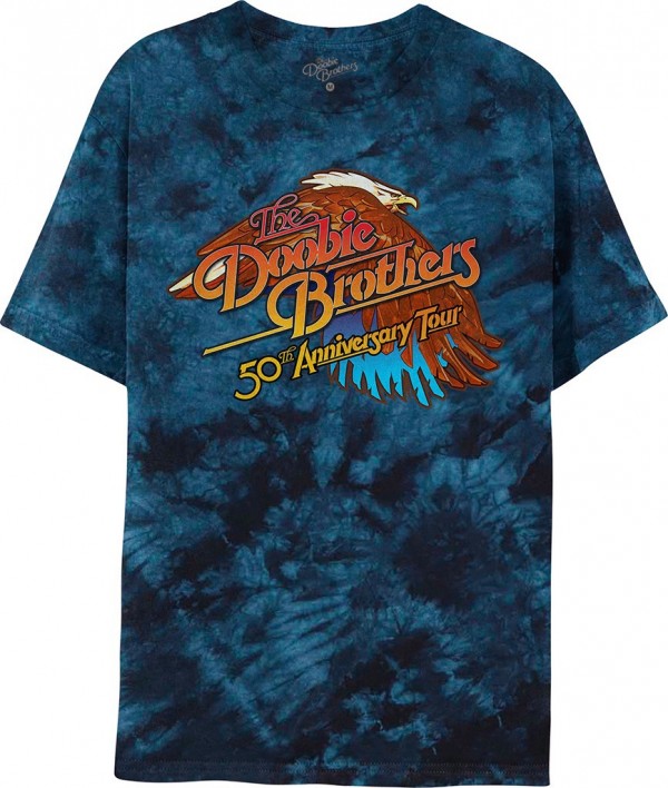 50th Anniversary Tour Tie Dye Eagle T-Shirt