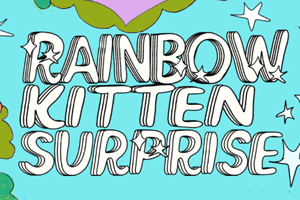 Rainbow Kitten Surprise Spring