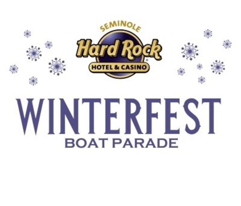 JOIN ME AT THE SEMINOLE HARD ROCK WINTERFEST BOAT PARADE!