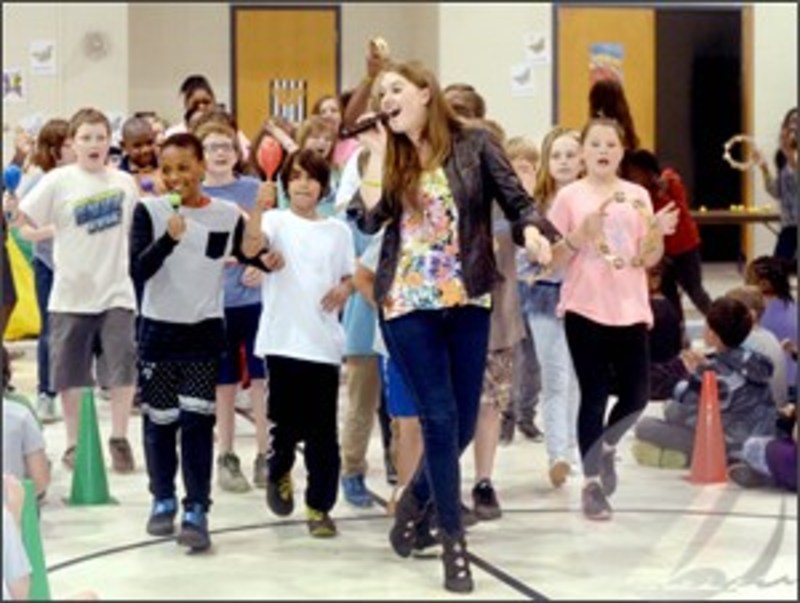 Stop the bullying: Activist, singer Sider opens NC school tour in Camden (DailyAdvance)