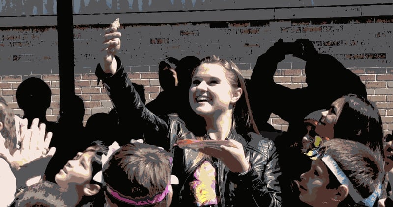 BUTTERFLY RELEASE AT SEADRIFT SCHOOL