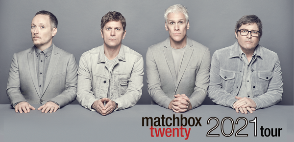 MATCHBOX TWENTY ANNOUNCES ​RESCHEDULED TOUR DATES