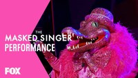 Crocodile Performs "Open Arms" By Journey | Season 4 Ep. 12 | THE MASKED SINGER