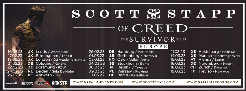 Europe Tour - New Dates