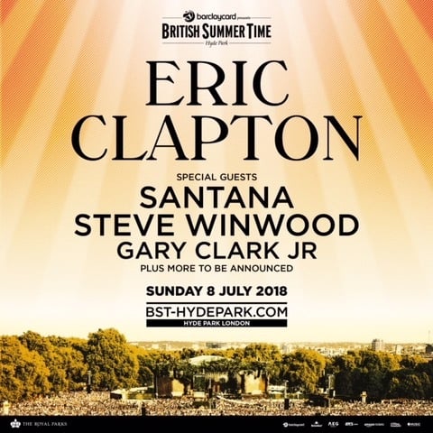Clapton + Winwood + Santana Tickets Now On Sale!