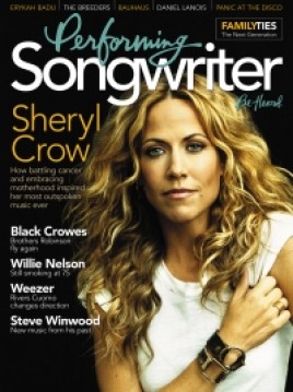 Steve in Performing Songwriter Magazine