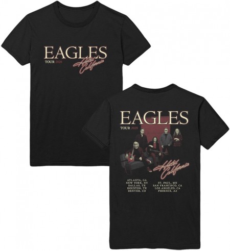 Hotel California 2020 T- Shirt with Eagles Photo