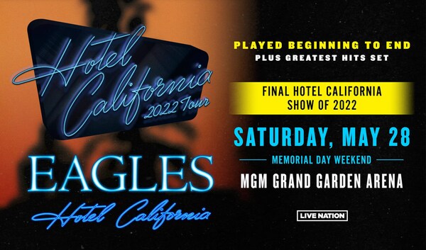 Hotel California Show at MGM Grand Garden Arena