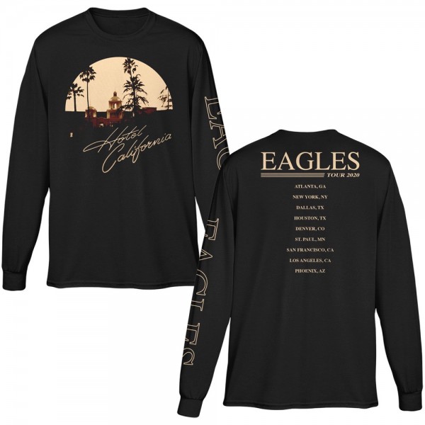 Hotel California 2020 Black Long Sleeve T-Shirt