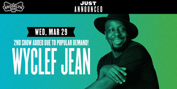 WYCLEF JEAN SEEKS VOCAL TALENT