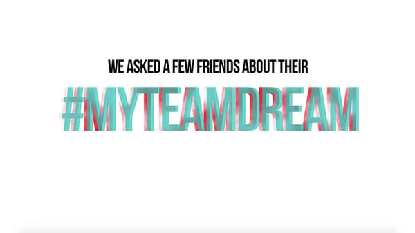 #MyTeamDream ft. Wyclef Jean, Andy Samberg, Leslie Jones, and more