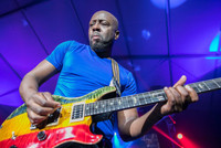 Wyclef Jean performs live, backed by The Jacksonville Symphony